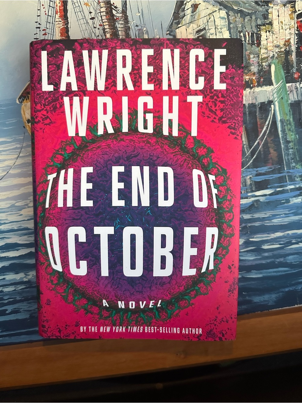 Lawrence Wright - The End of October Hard Cover Novel